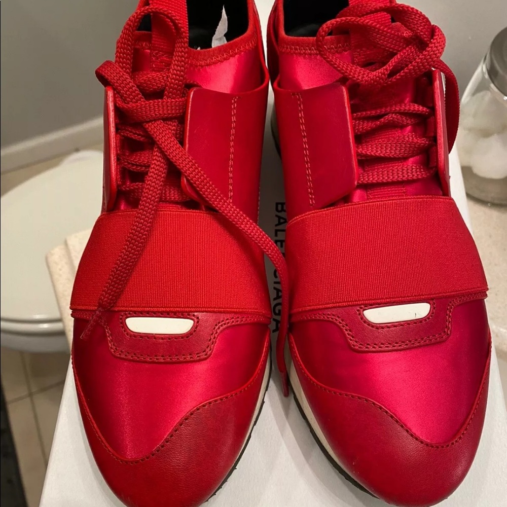 Balenciaga Red Sneakers 8